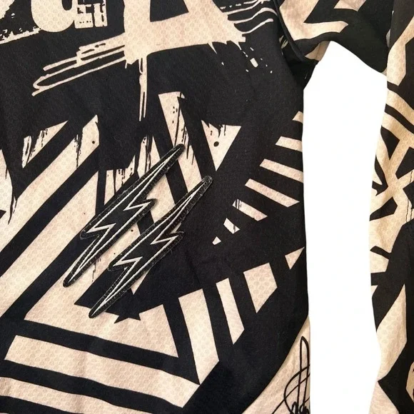 O’Neal Mayhem Off Road MX Motocross Jersey Scarz - Picture 3 of 12